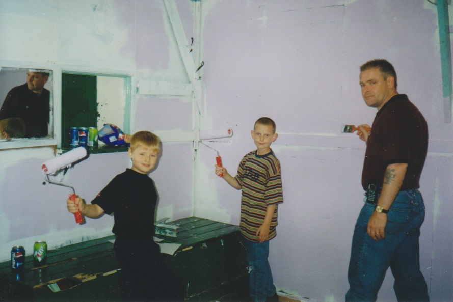 Ian Cordas, Elliott Cordas and Ryan Corkill June 2001